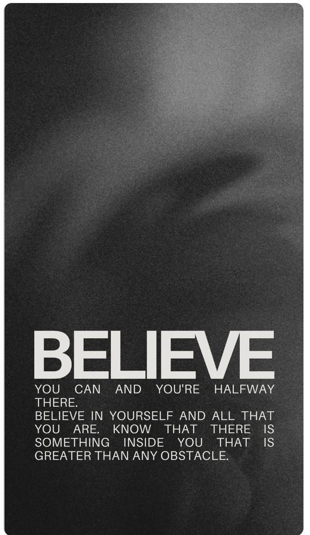 Believe