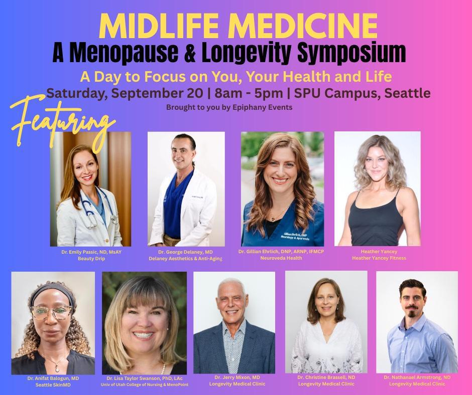 Midlife Medicine ~ A Woman's Menopause and Longevity Symposium