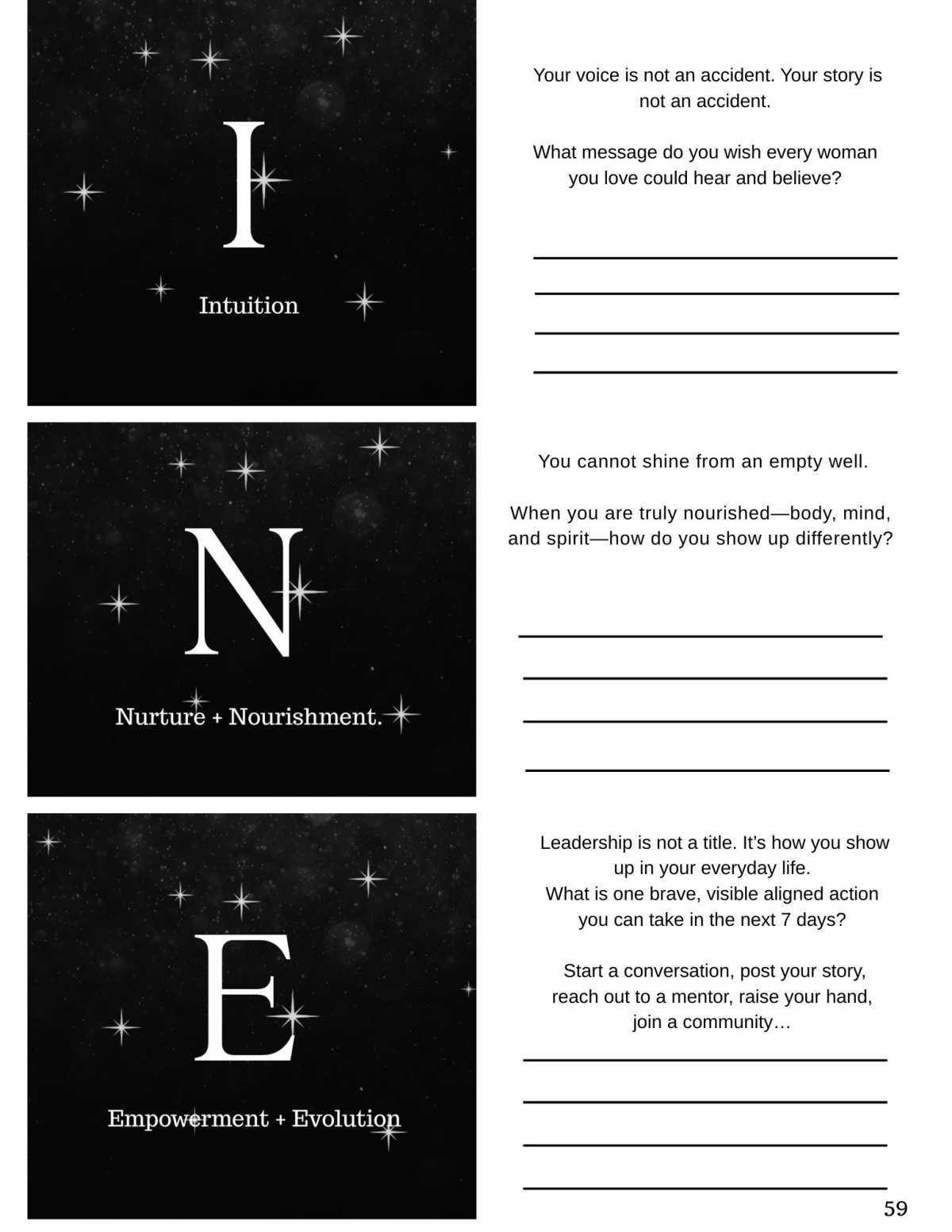 Shine Circle Worksheet with Debbie Prediger Shine Circle Worksheet with Debbie Prediger