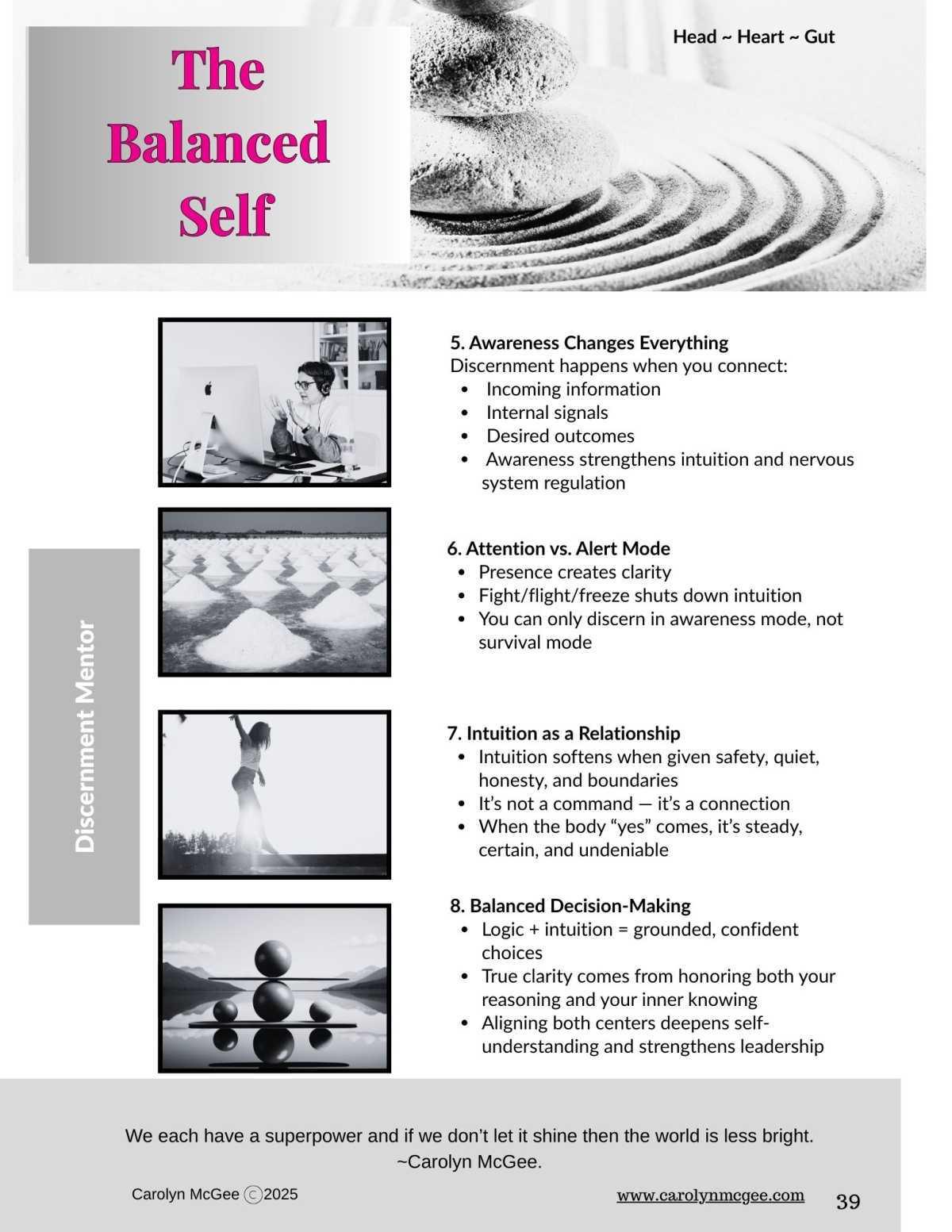 The Balanced Self with Carolyn McGee The Balanced Self with Carolyn McGee