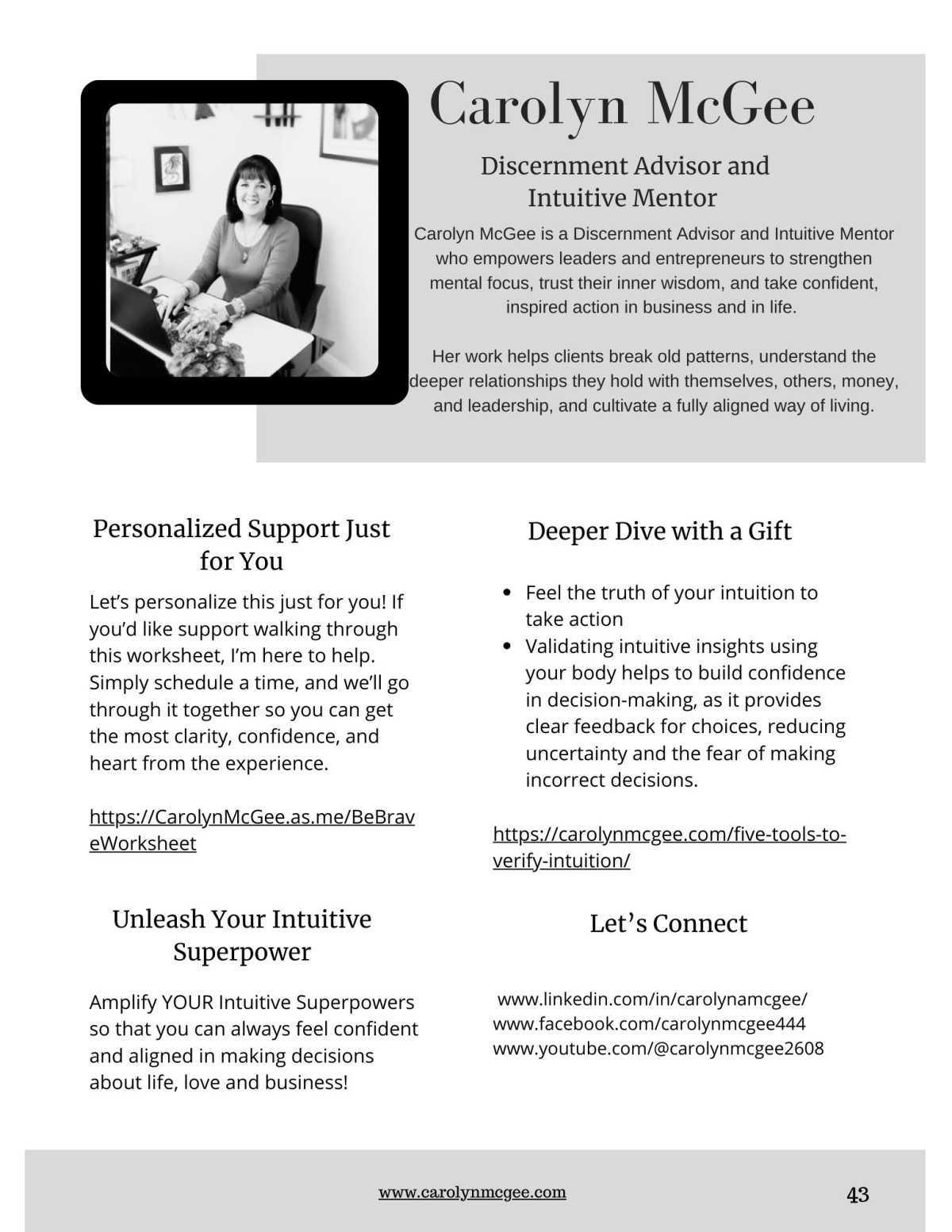 The Balanced Self with Carolyn McGee The Balanced Self with Carolyn McGee