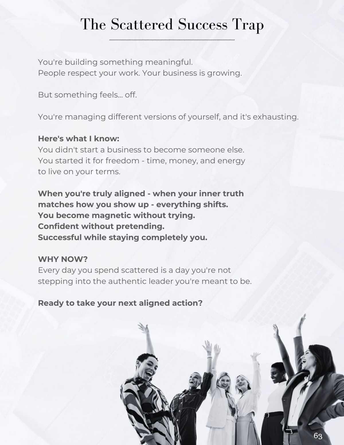 From Scattered to Aligned ~ Jenny Reyes From Scattered to Aligned ~ Jenny Reyes