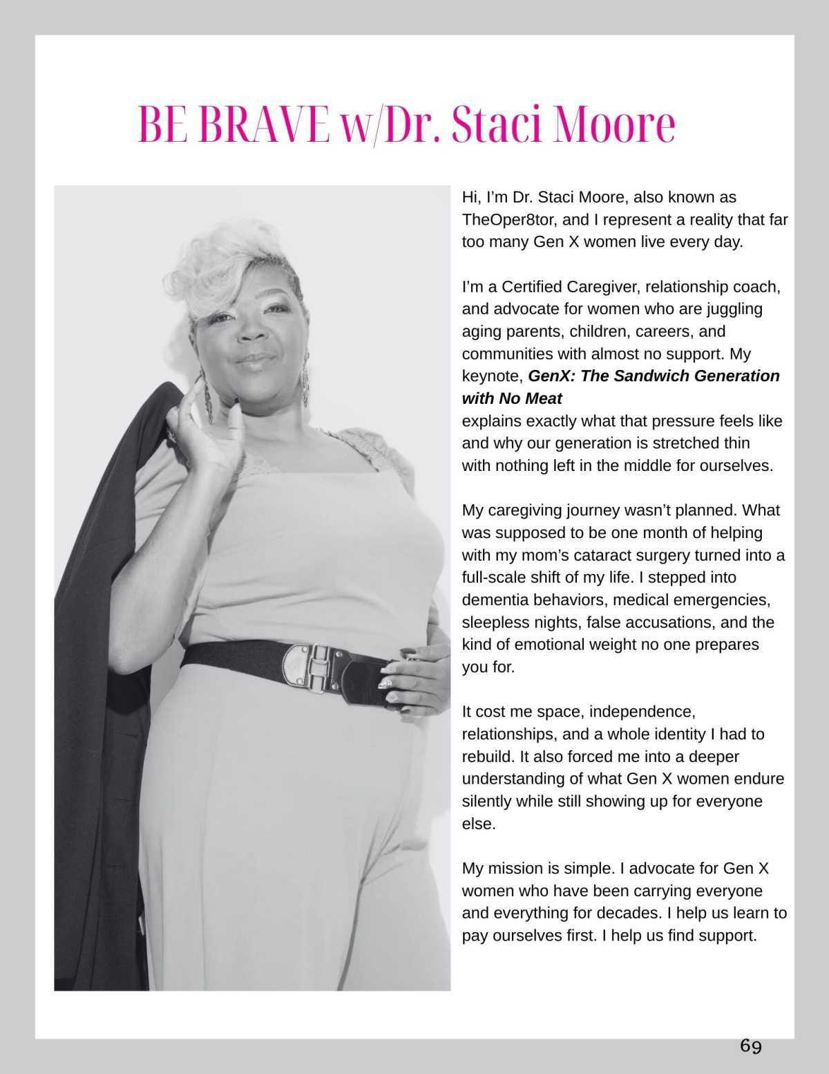 Be BRAVE with Dr. Staci Moore Be BRAVE with Dr. Staci Moore