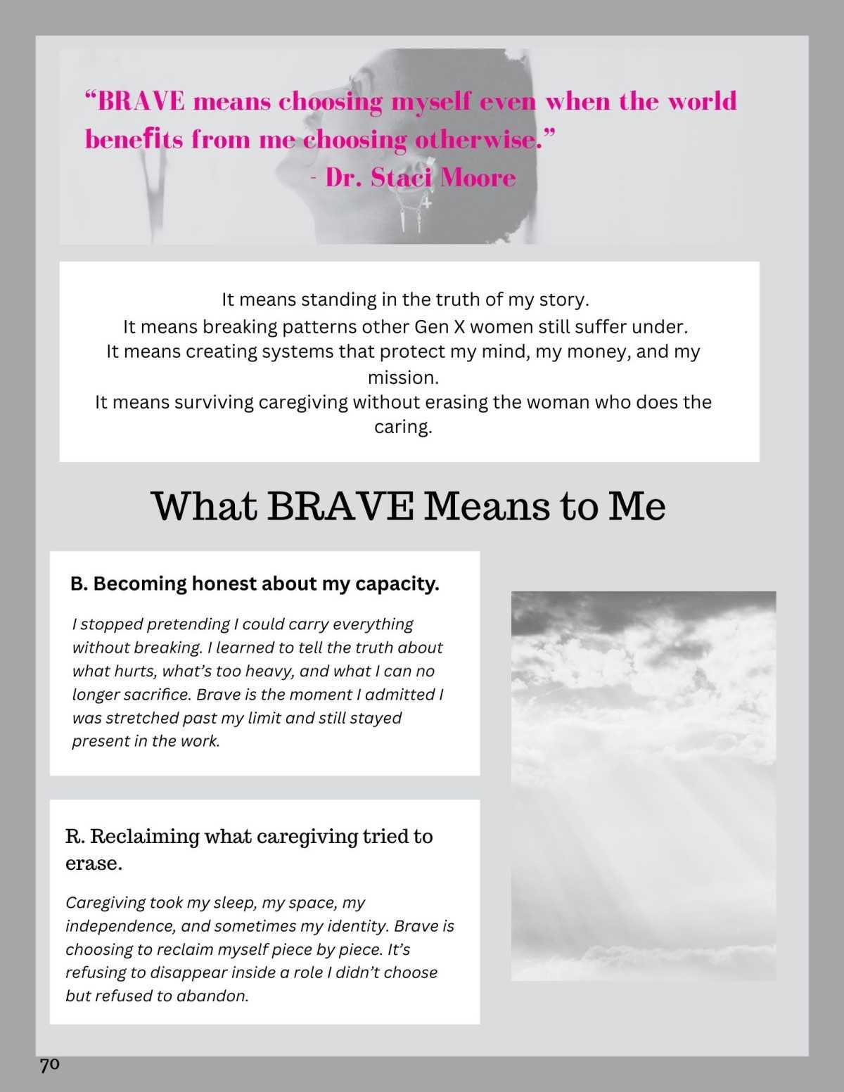 Be BRAVE with Dr. Staci Moore Be BRAVE with Dr. Staci Moore