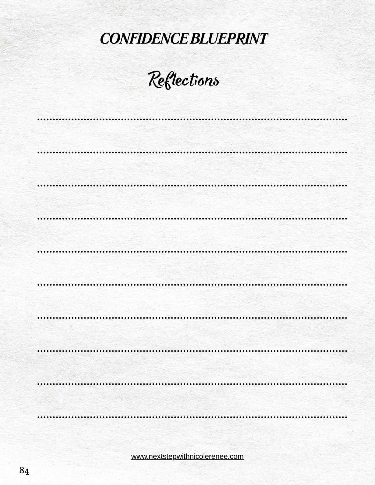 Confidence Blueprint ~ Nicole Cowley