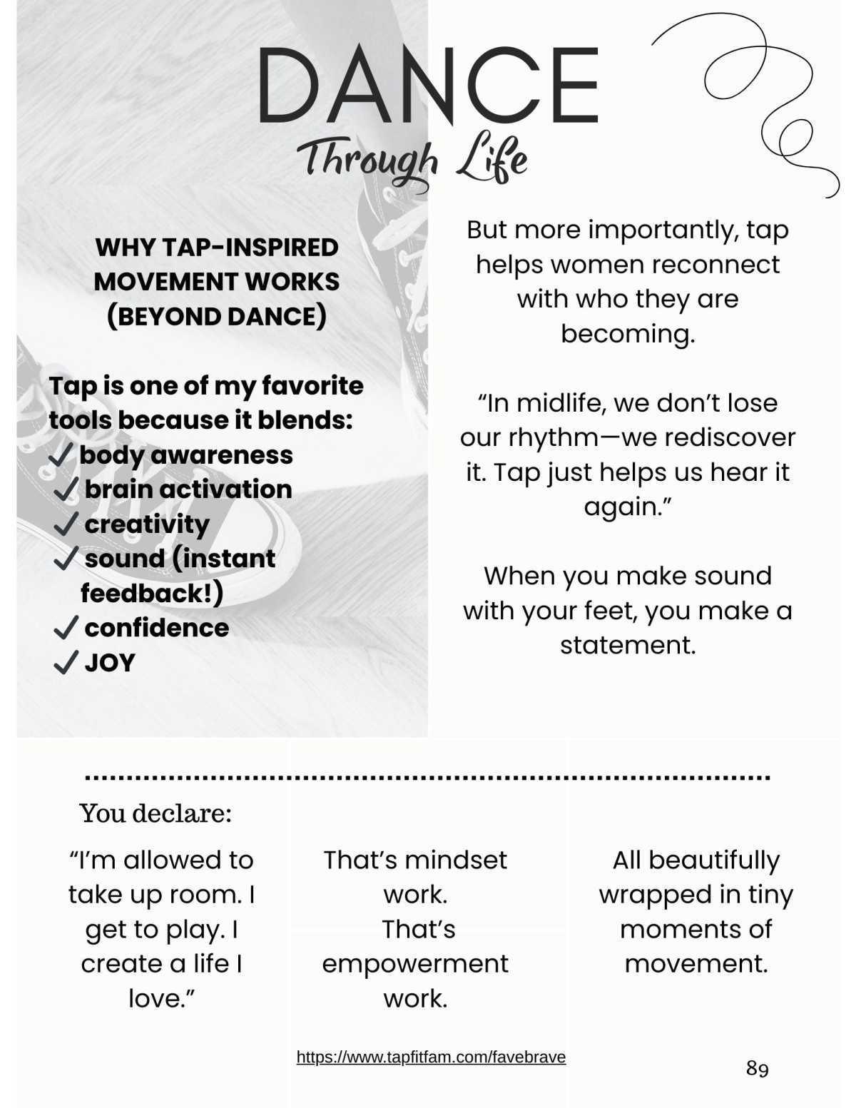 Dance Through Life with Ashley Borromeo Dance Through Life with Ashley Borromeo