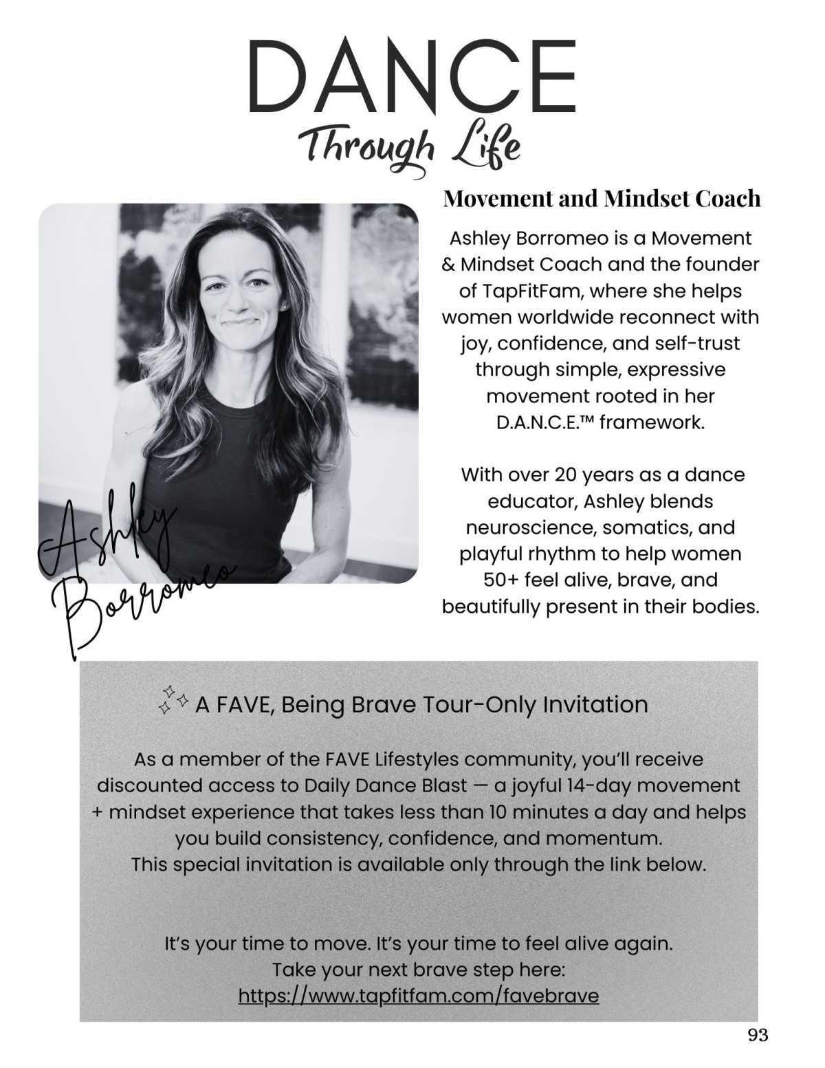 Dance Through Life with Ashley Borromeo