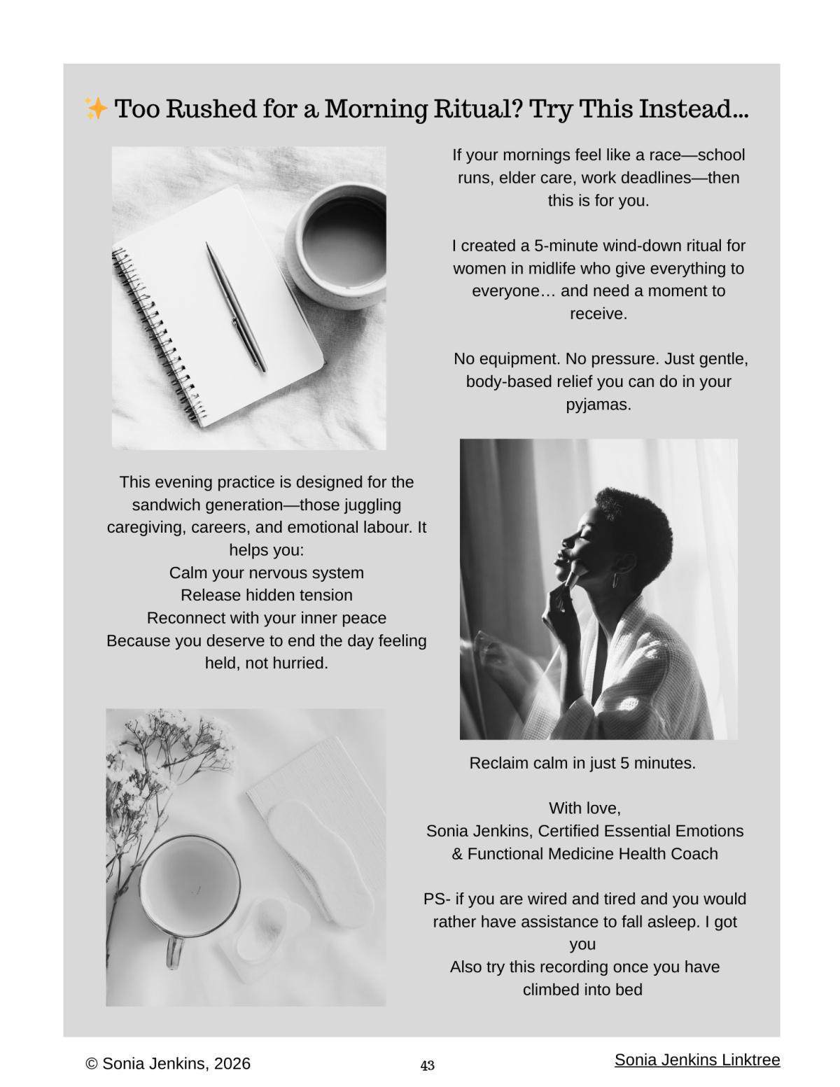 Too Rushed for a Morning Ritual? Try This Instead