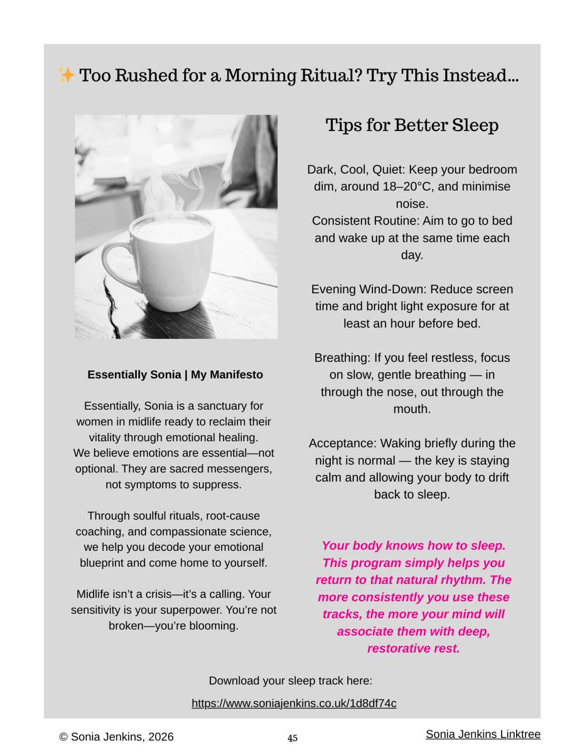 Too Rushed for a Morning Ritual? Try This Instead