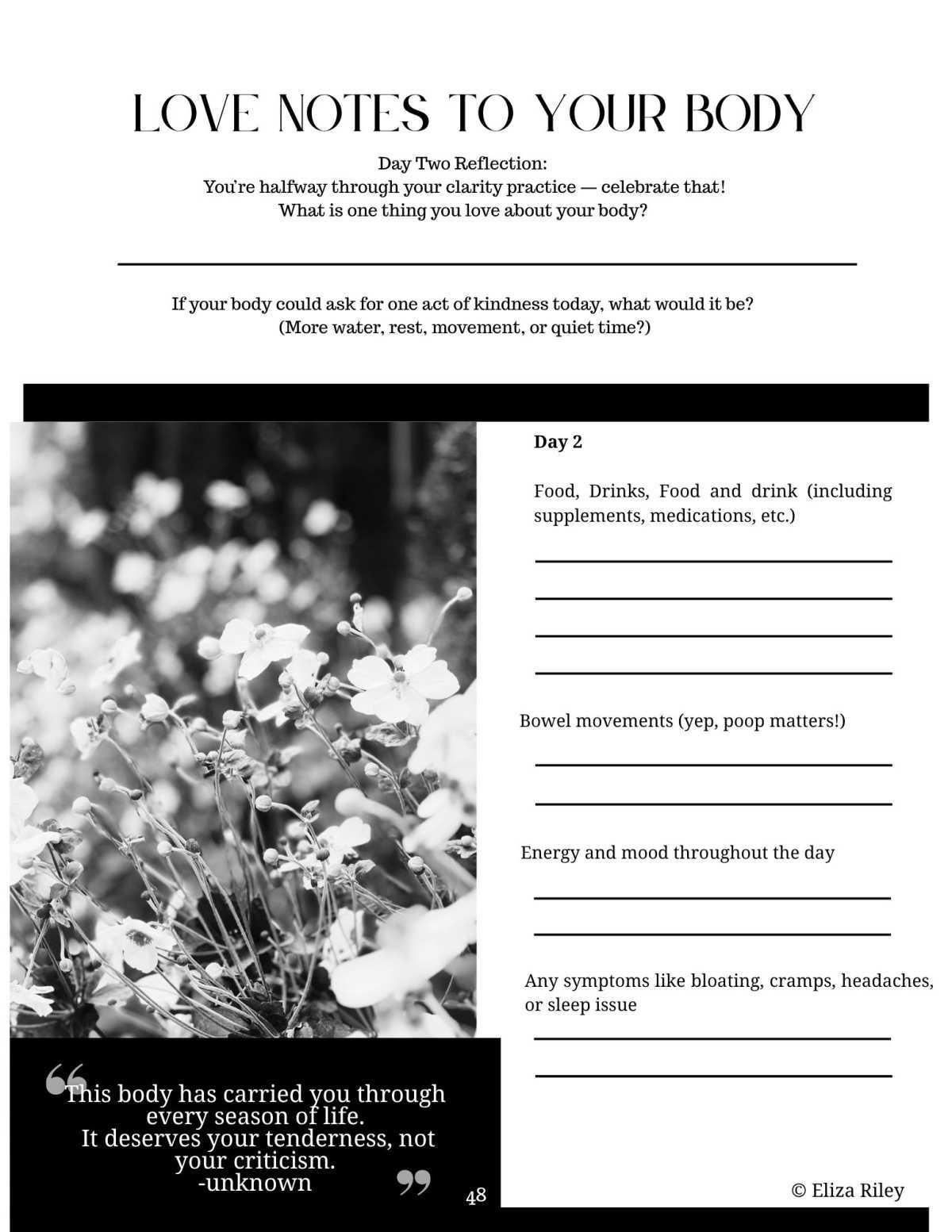 Love Notes to Your Body with Eliza Riley