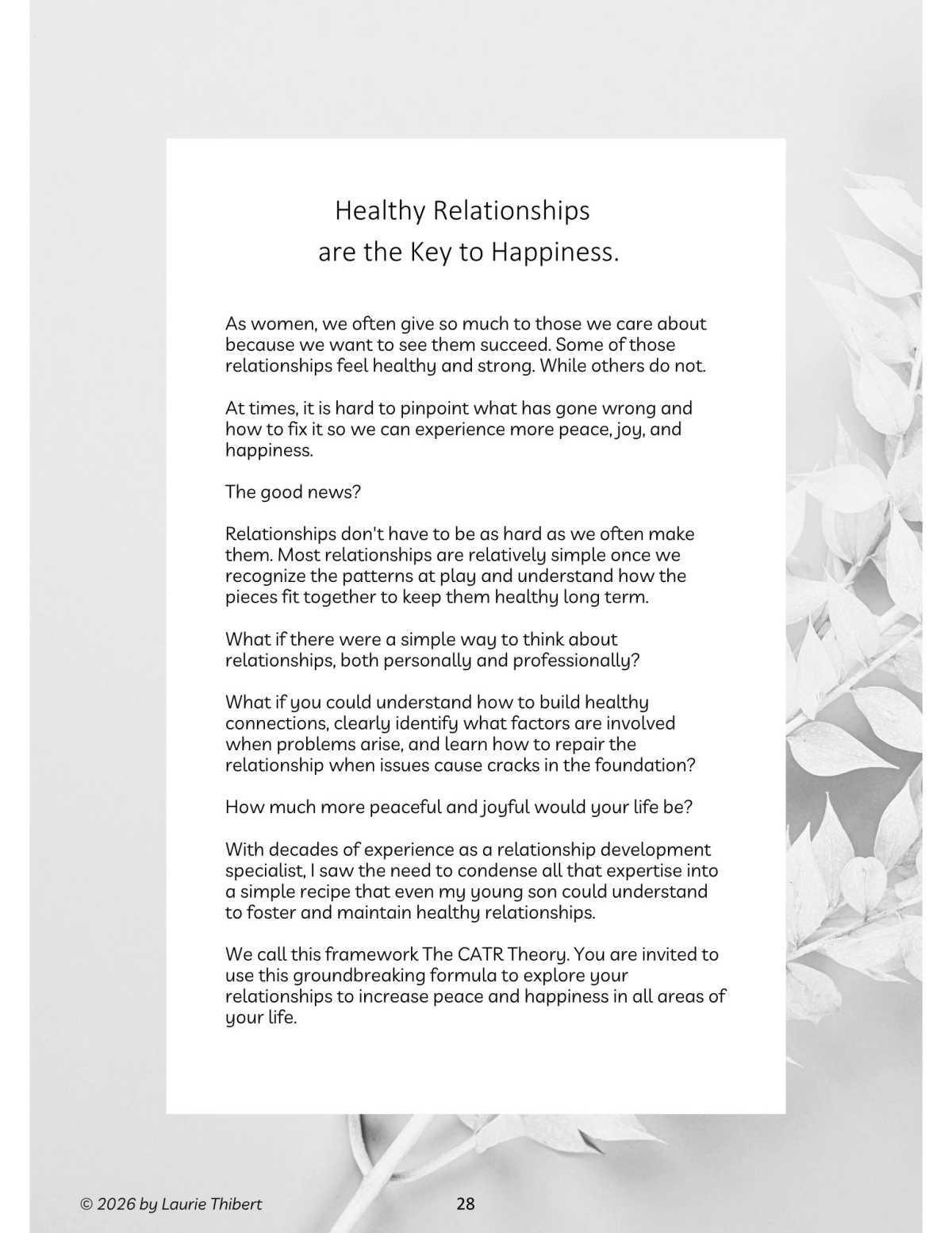 Experience How Healthy Relationships Are the Key to Happiness