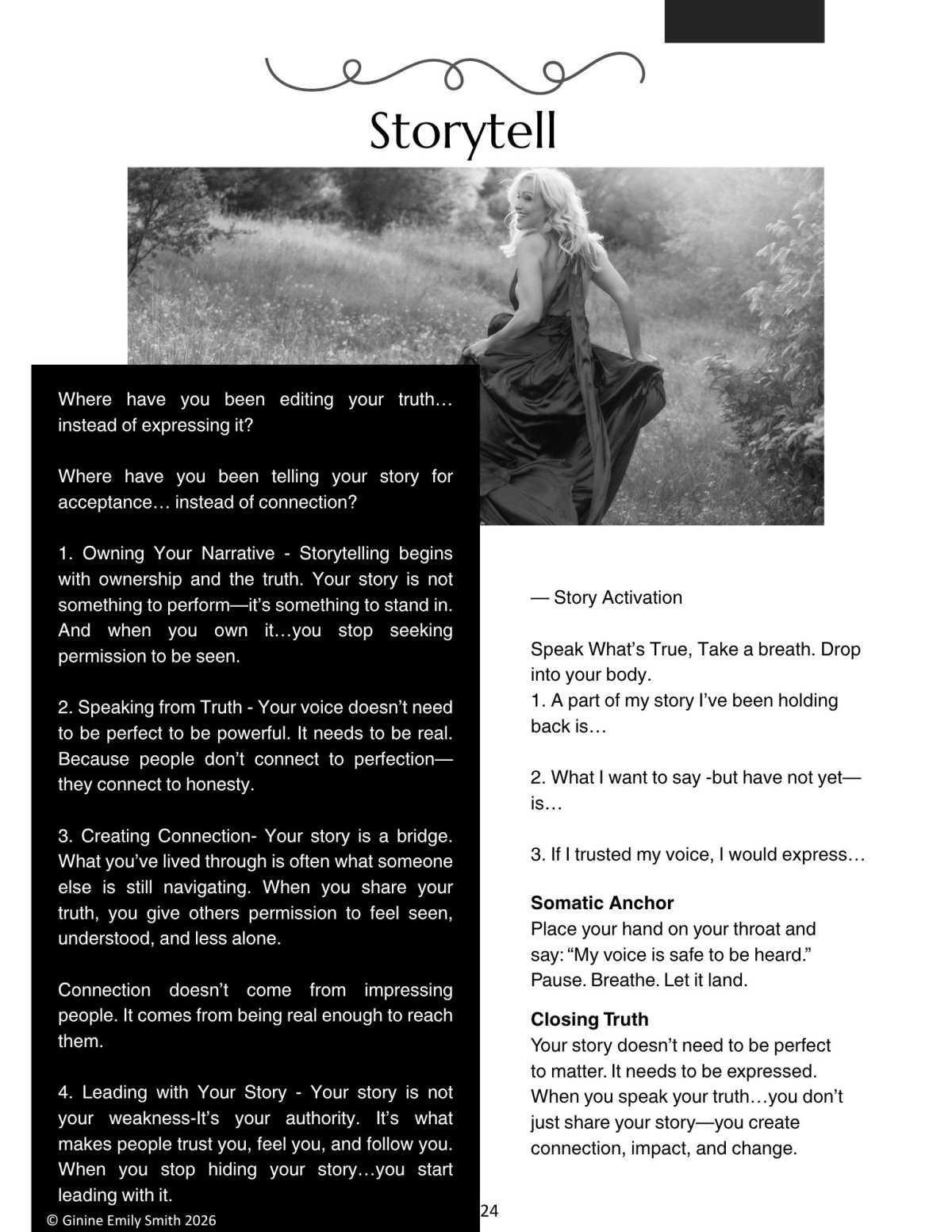 Ginine Emily Smith - You Don't Need To Try Harder