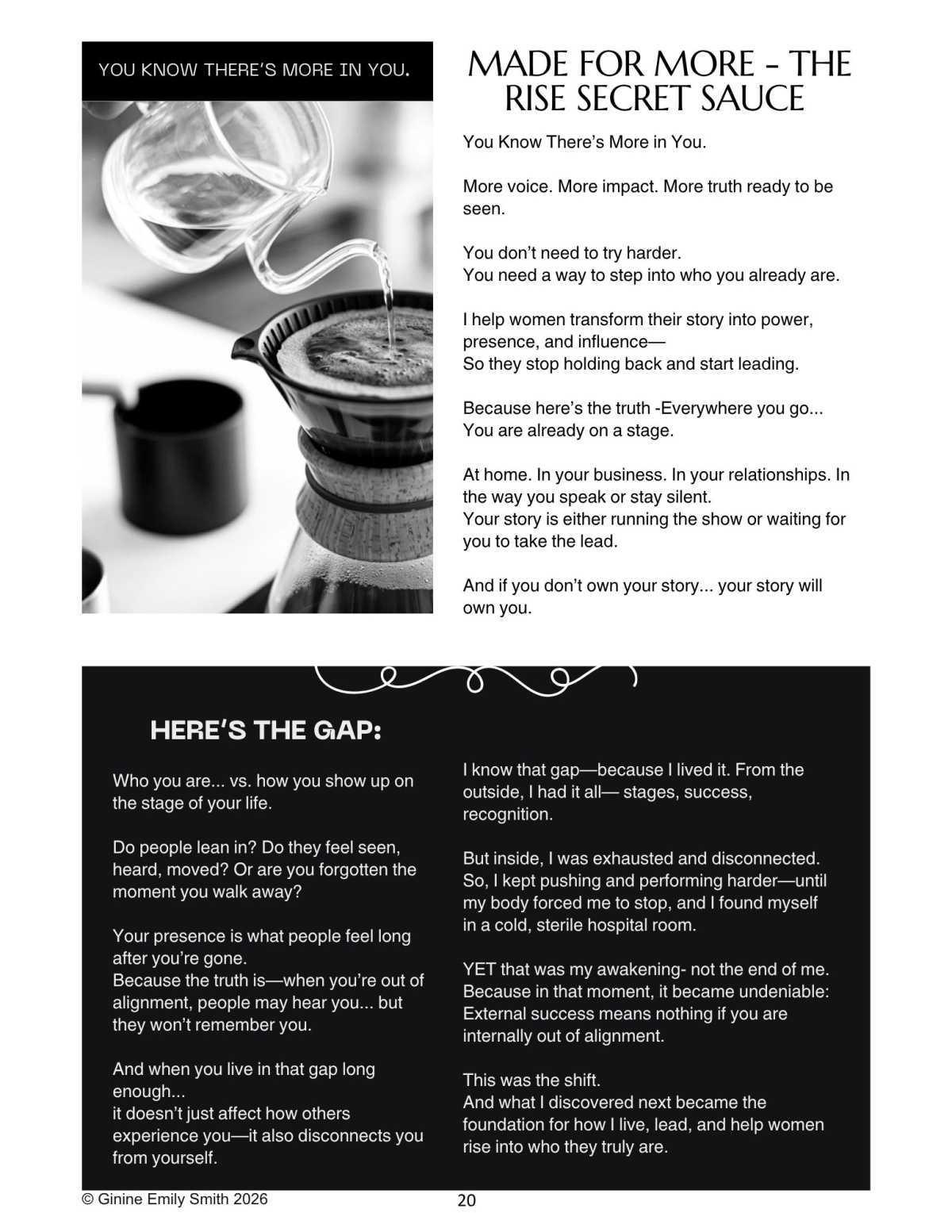 Ginine Emily Smith - You Don't Need To Try Harder