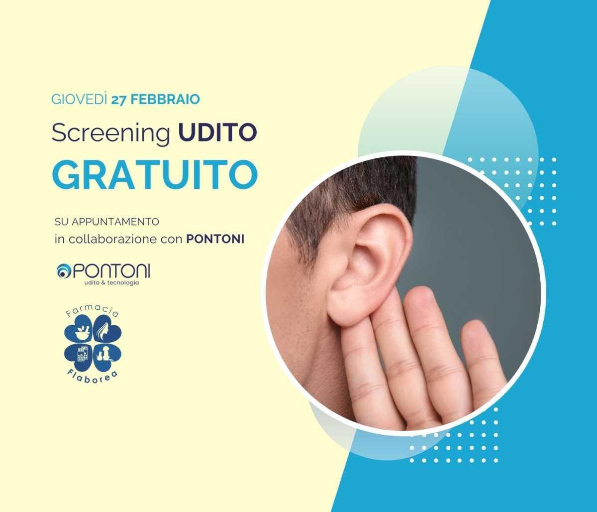 Screening GRATUITO dell'udito👂🏻