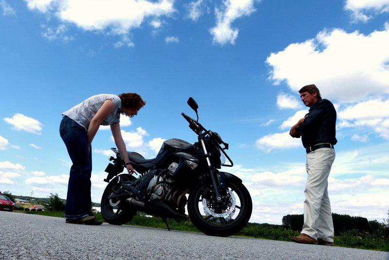 Les difficultés du permis moto : le stress avant tout, la relation avec la moto-école ensuite !