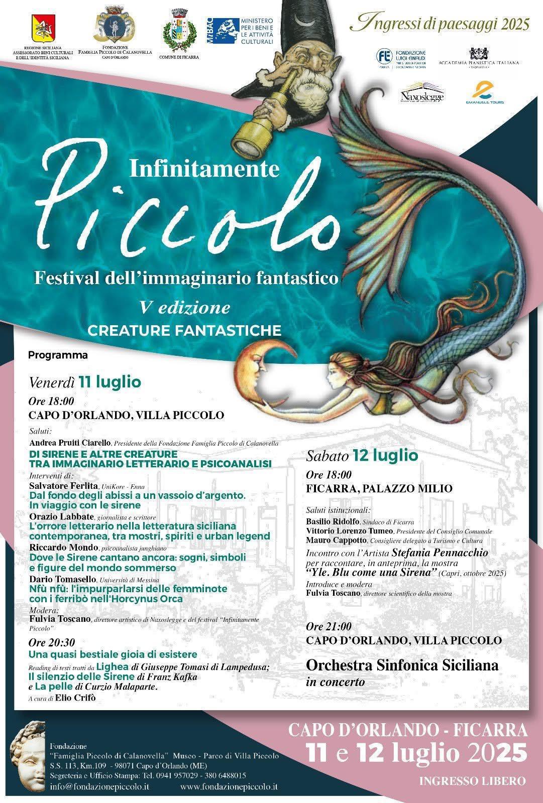 Infinitamente Piccolo(12 Luglio inizio ore 18.00) Infinitamente Piccolo(12 Luglio inizio ore 18.00)