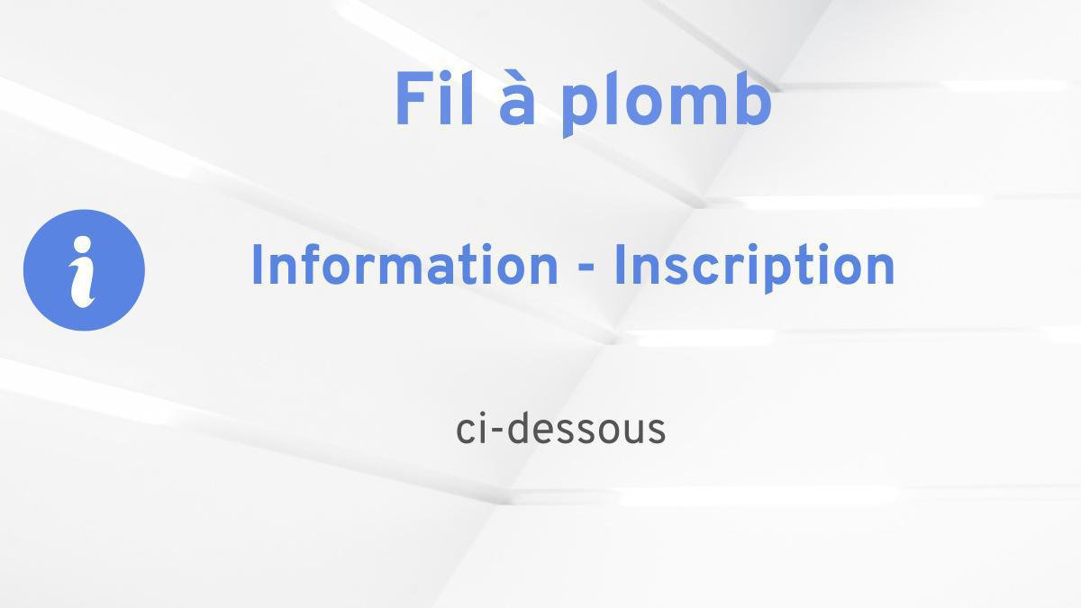 En savoir plus et s'inscrire