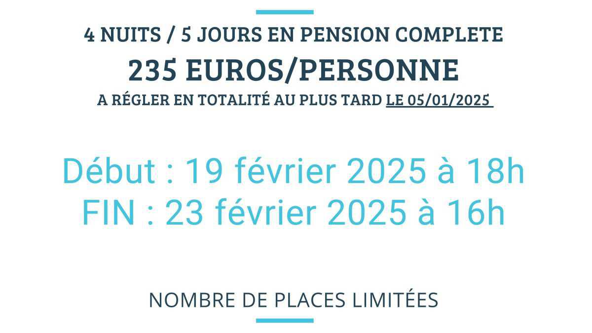 Session hiver 2025