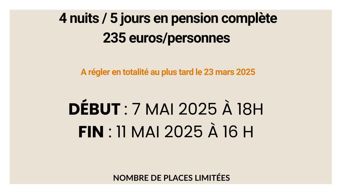 Session printemps 2025 