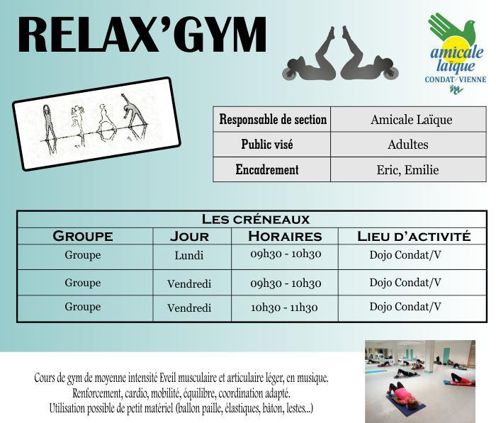 RELAX'GYM