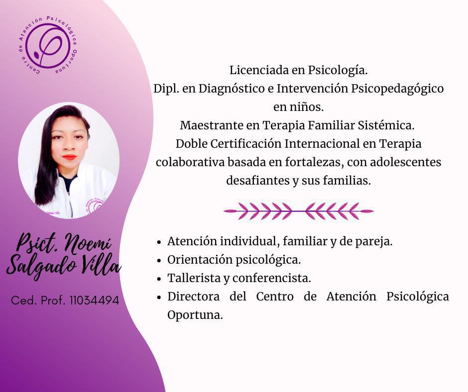 CENTRO DE ATENCIÓN PSICÓLOGICA OPORTUNA CENTRO DE ATENCIÓN PSICÓLOGICA OPORTUNA