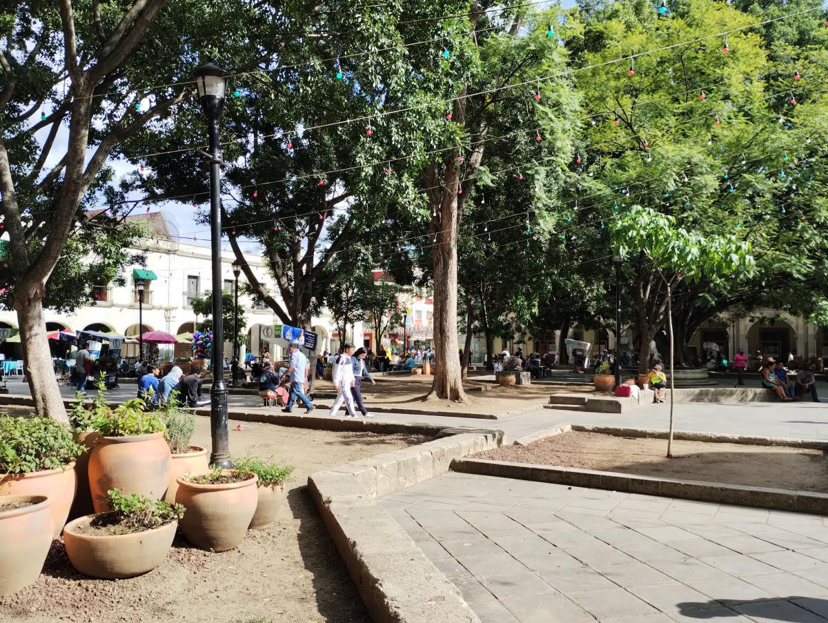 ZOCALO DE LA CIUDAD DE OAXACA