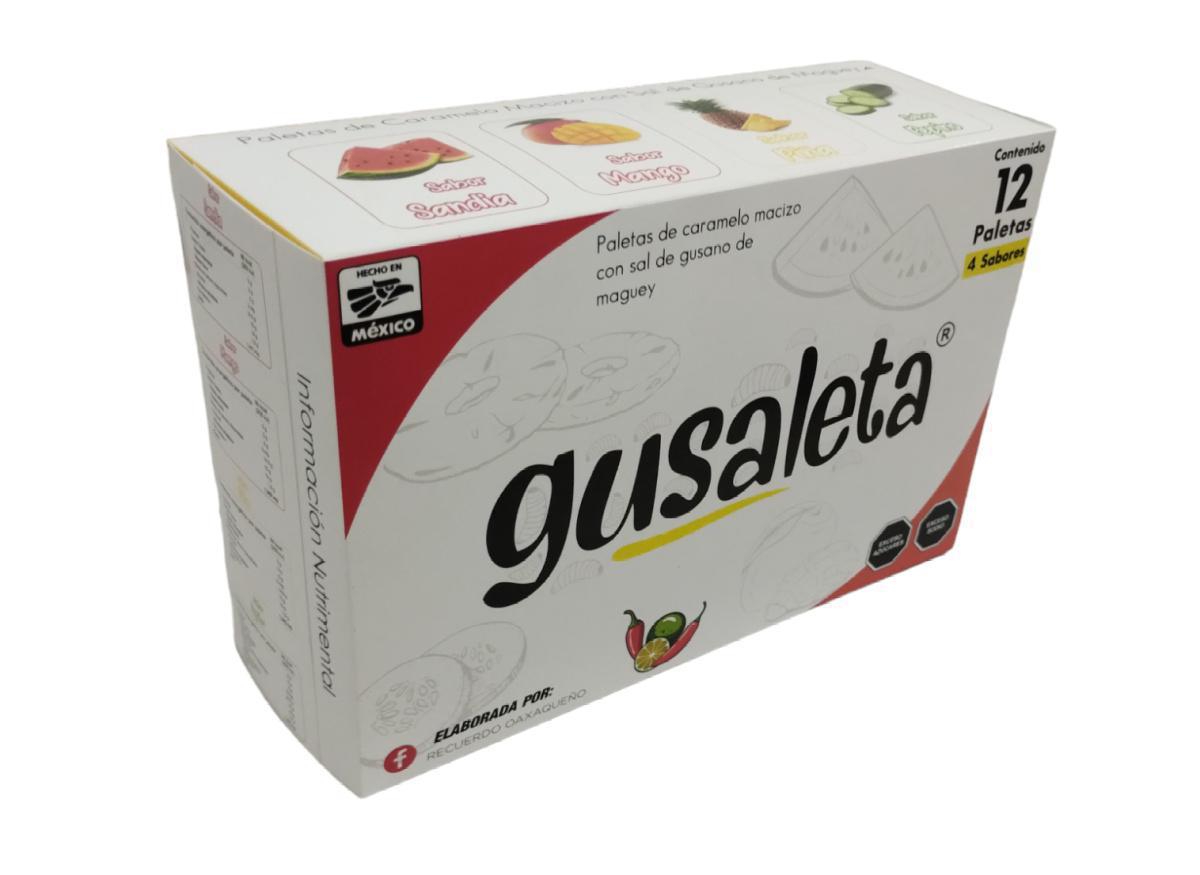 Caja Gusaletas - 12 Piezas