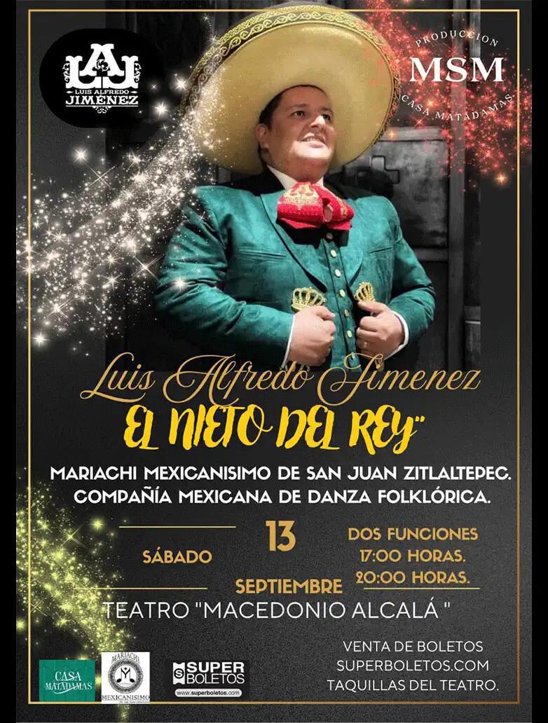 LUIS ALFREDO JIMENEZ, EL NIETO DEL REY