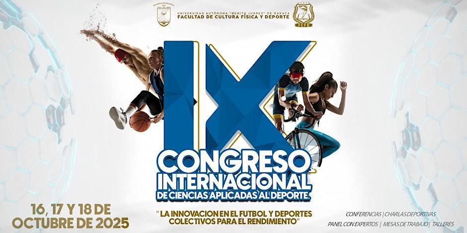 9° Congreso Internacional de Ciencias Aplicadas al Deporte