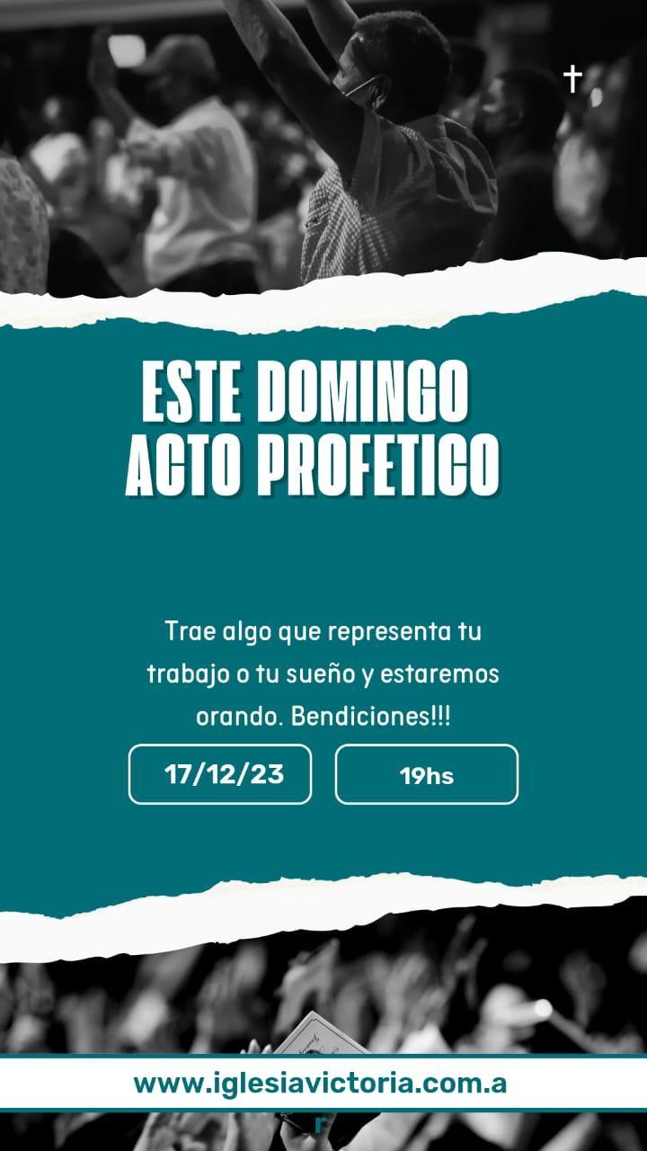 Acto Profetico