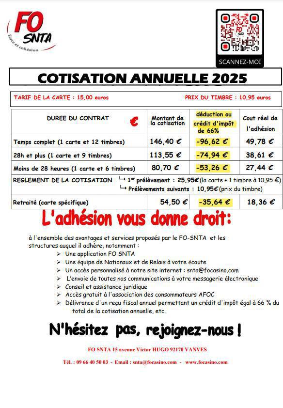 Demande d'adhésion