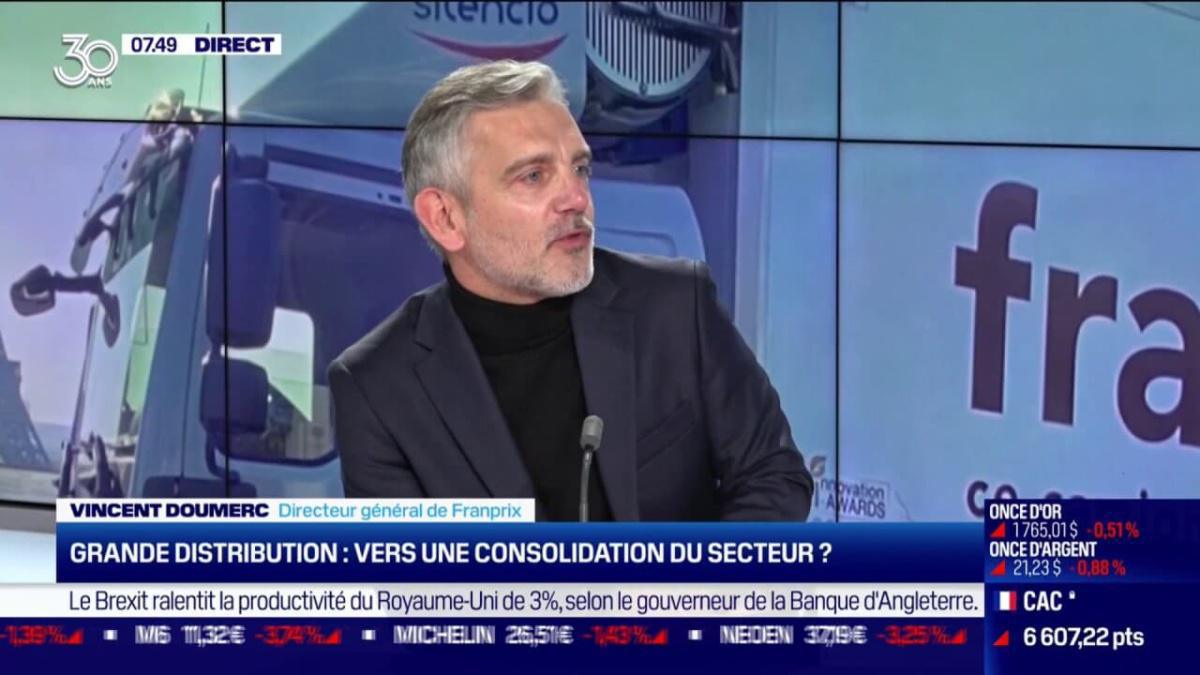 Vincent Doumerc (Franprix) : Grande distribution, vers une consolidation du secteur ? Vincent Doumerc (Franprix) : Grande distribution, vers une consolidation du secteur ?