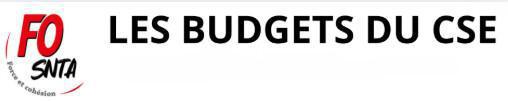 Information importante sur les budgets du CSE et guide URSSAF CSE Information importante sur les budgets du CSE et guide URSSAF CSE