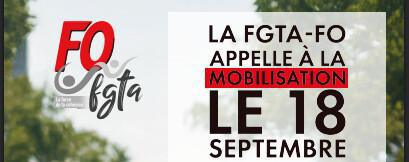 Mobilisation nationale – 18 septembre : défendons nos droits !