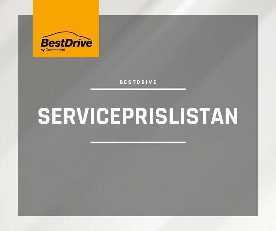 Serviceprislista