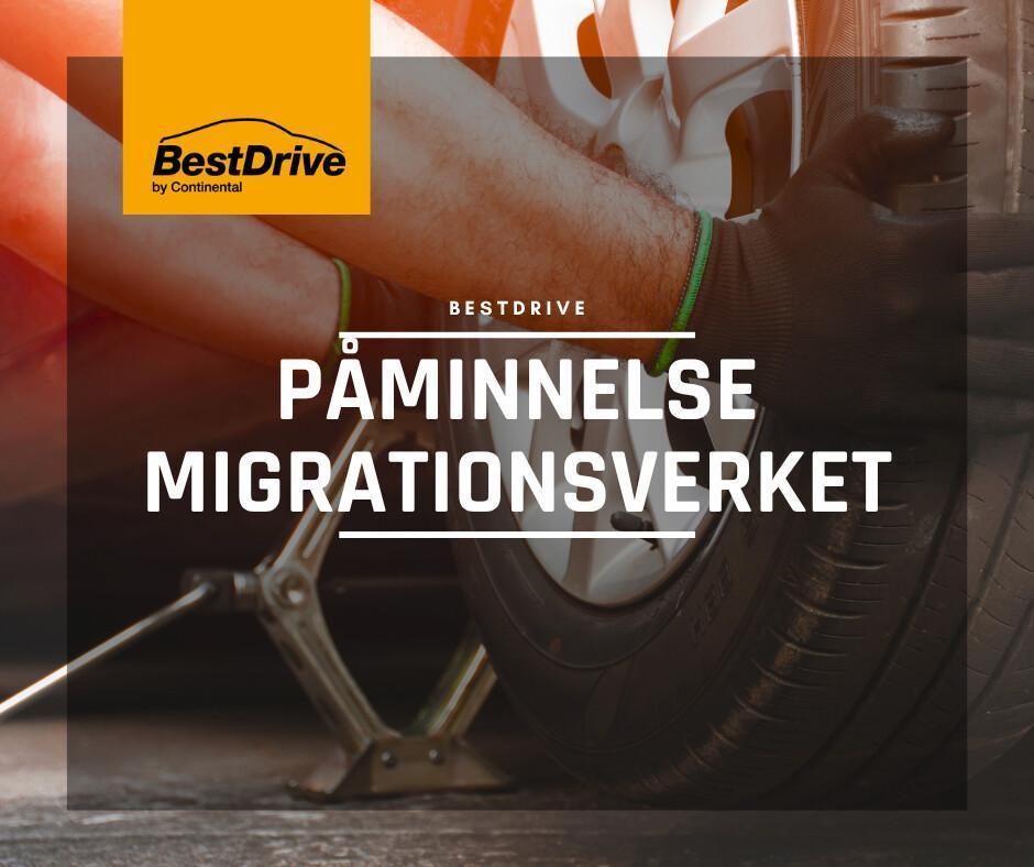 Viktig påminnelse gällande Migrationsverket