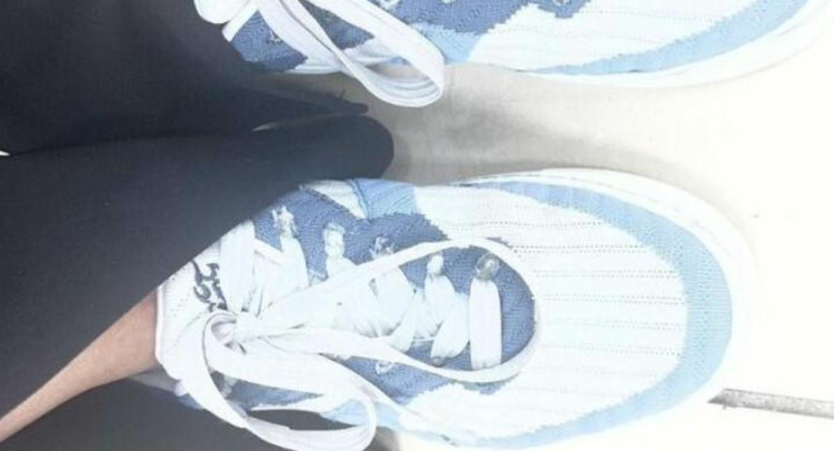 DEDICATION! Milca just took the next step — her very first pair of dance shoes! 👠✨