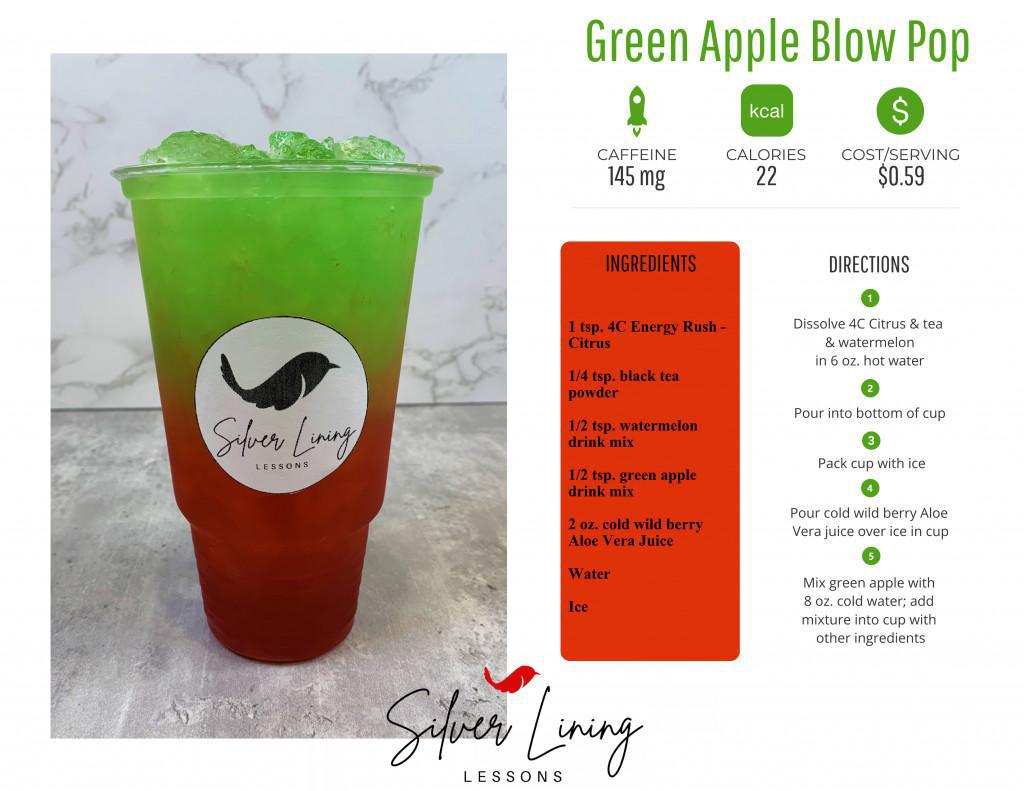 Green Apple Blow Pop