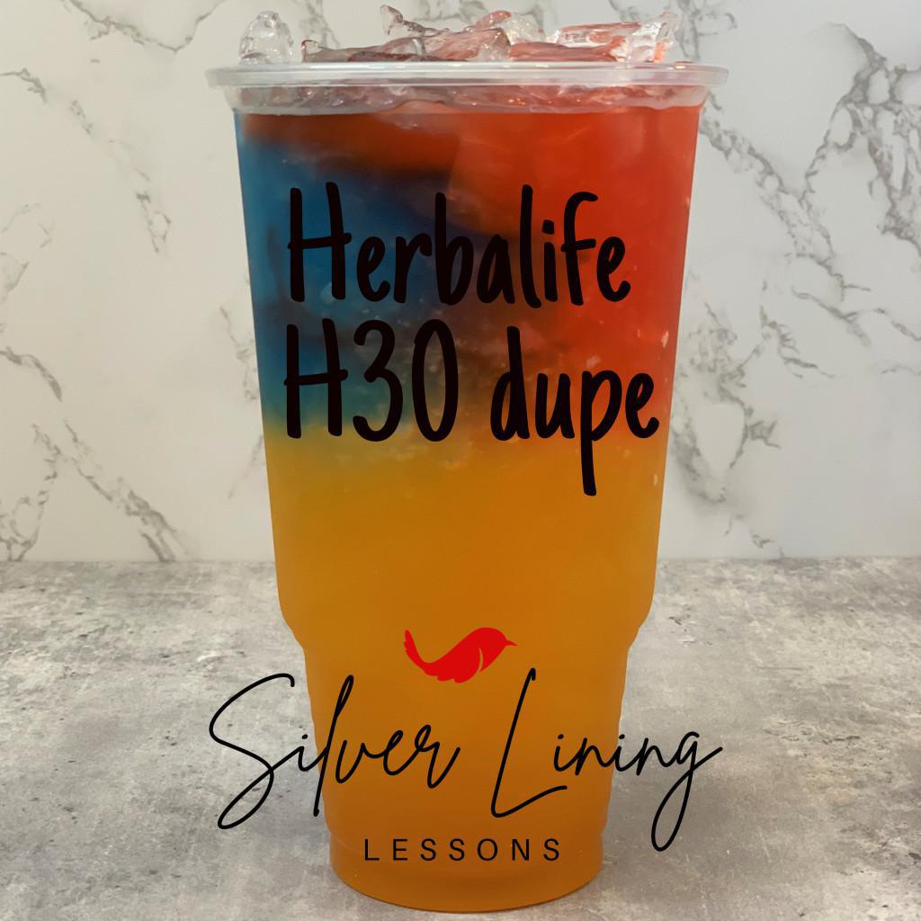 The Herbalife H3O Fitness Drink Dupe