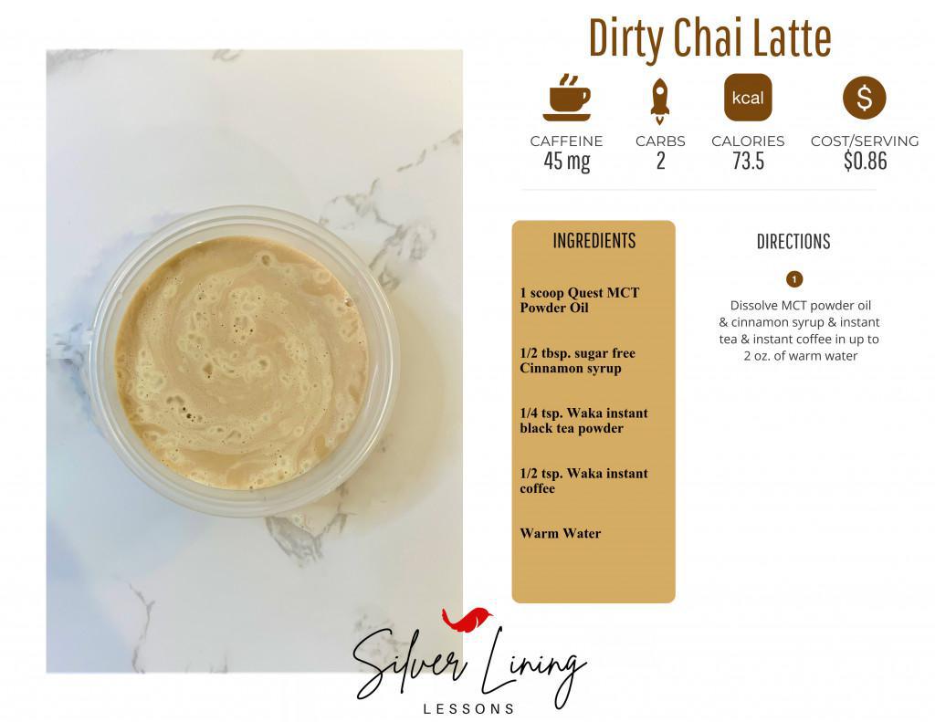 Dirty Chai Latte