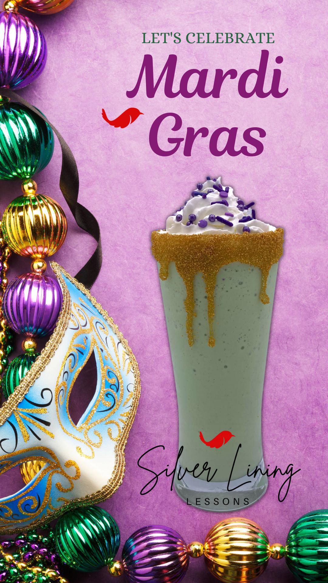 King Cake RumChata Shake