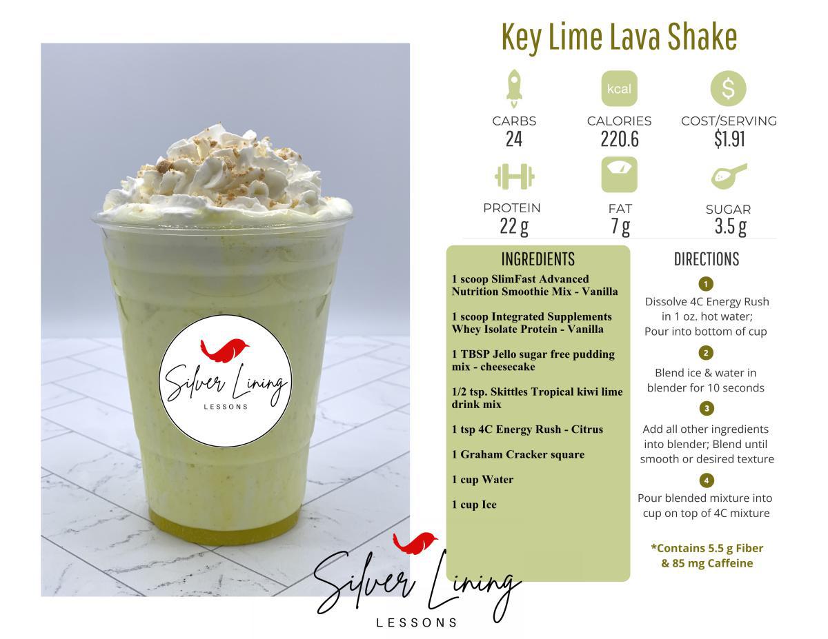 Key Lime Lava Shake