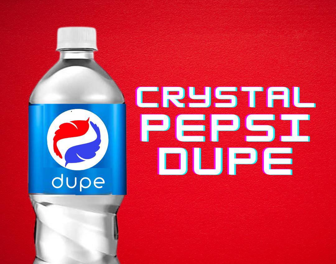 Crystal Pepsi Dupe