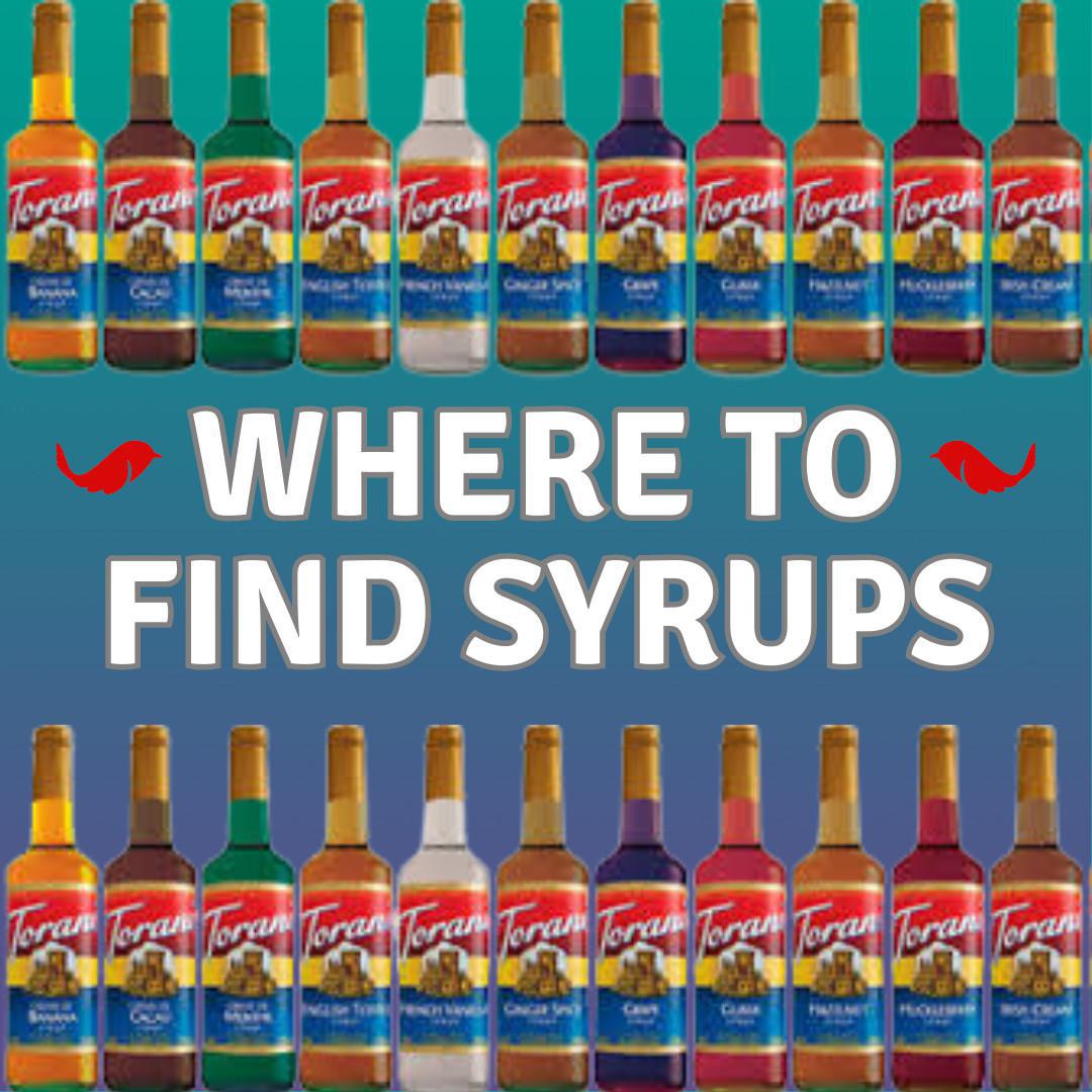 Where To Find Syrups