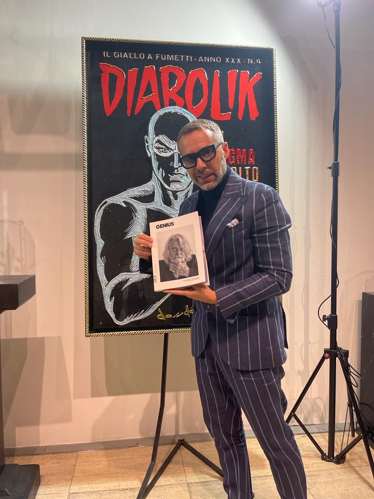 Genius People Magazine alla Rinascente per celebrare Diabolik ed Eva Kant