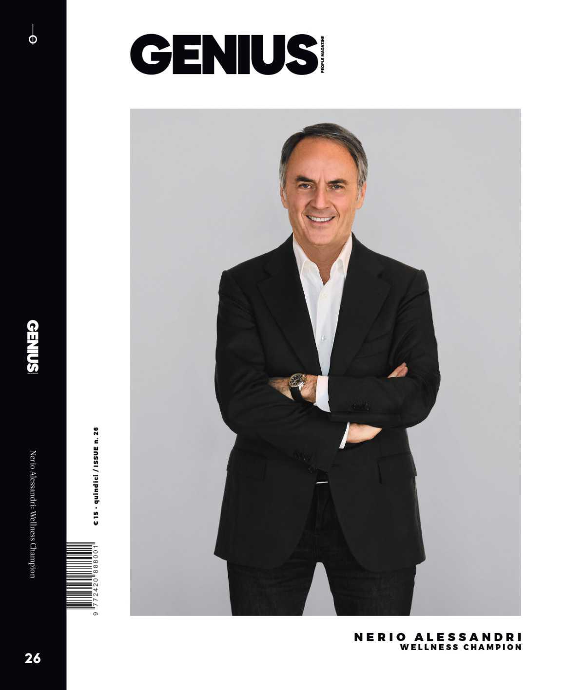 Nerio Alessandri: nuovo protagonista di copertina