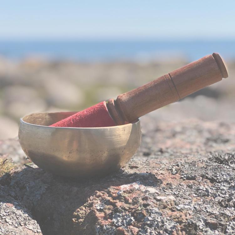 Meditation med klangskål