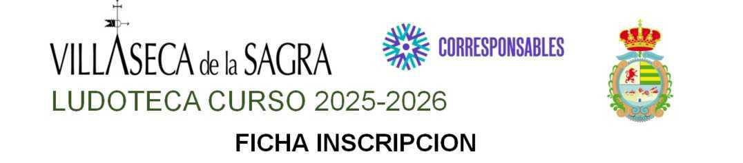 Inscripciones Ludoteca Municipal
