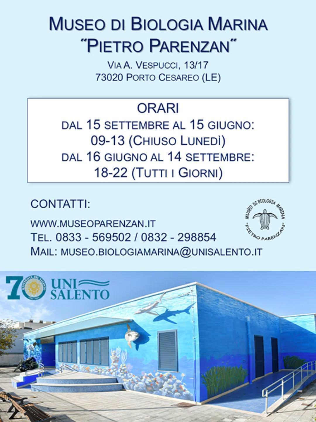 Museo Biologia Marina - Porto Cesareo Museo Biologia Marina - Porto Cesareo