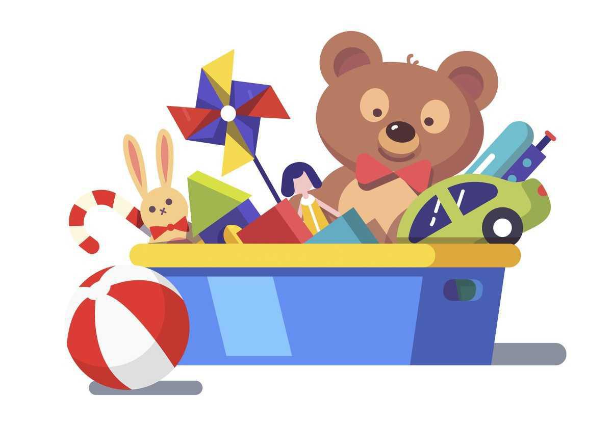 Mercato del baratto dei bambini